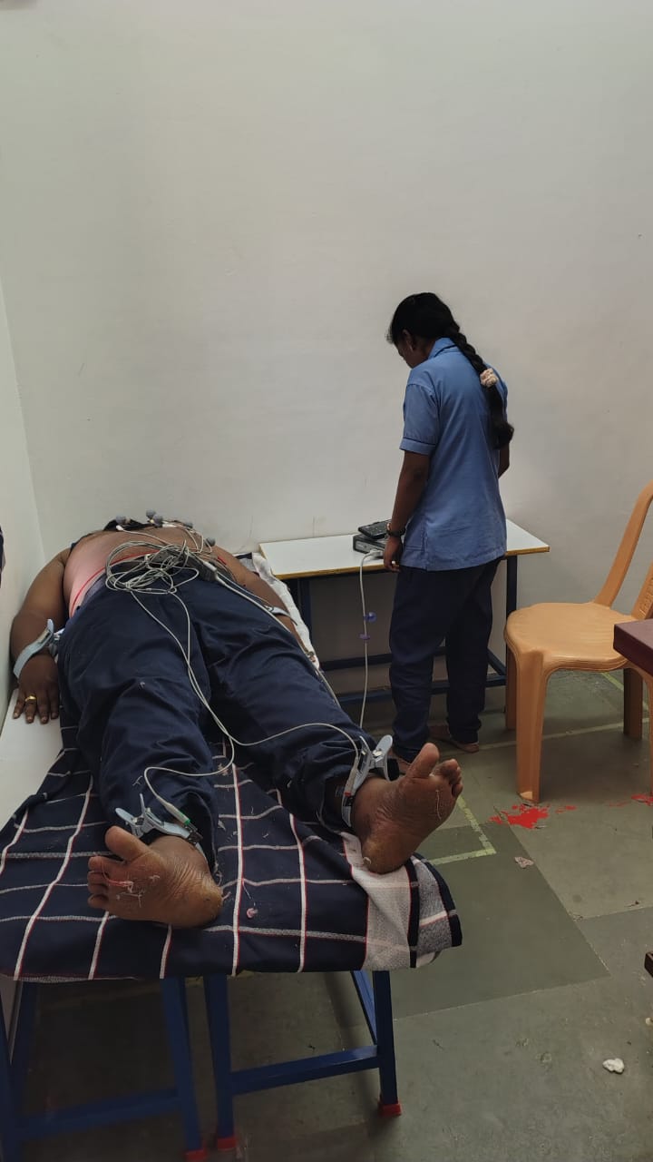 Free Medical camp conducted at Leo Textiles chennimalai